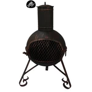 Gardeco Lexie Small Steel Chiminea