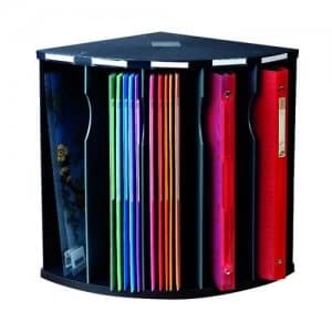 Exacompta Corner Ergonomic Sorter 5 Compartments Black 393714D