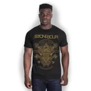 Stone Sour - Pyramid Unisex XX-Large T-Shirt - Black