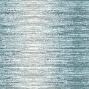 Holden Decor Midas Arlo Mica Ombre Stripe Teal Wallpaper