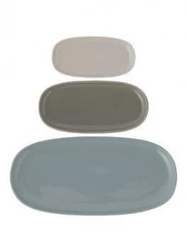 Typhoon World Foods Set Of 3 Serving Platters