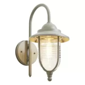Zinc ERIS Outdoor Fishermans Lantern Dove Grey