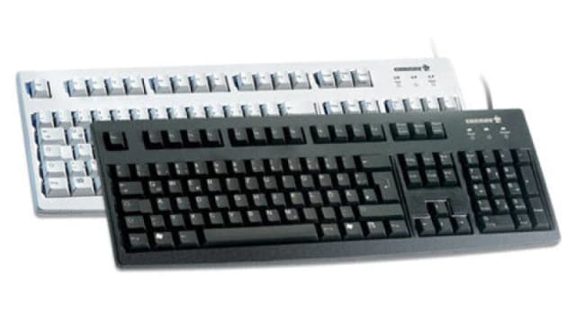 Cherry CHERRY G83-6105 USB, RD keyboard Black G83-6105LUNRD-2