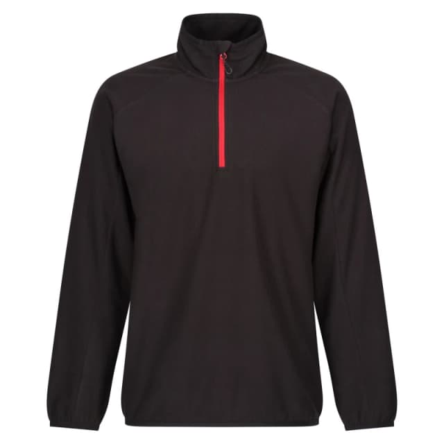 Regatta Professional Mens Half Zip Fleece Top in Light Red Size: 3XL Light Red Male 3XL