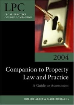 Companion to Property Law and Practice by Robert Abbey Book