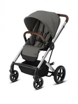 Cybex Balios S Lux - Silver Frame Version Luxury Size Pushchair - Soho Grey