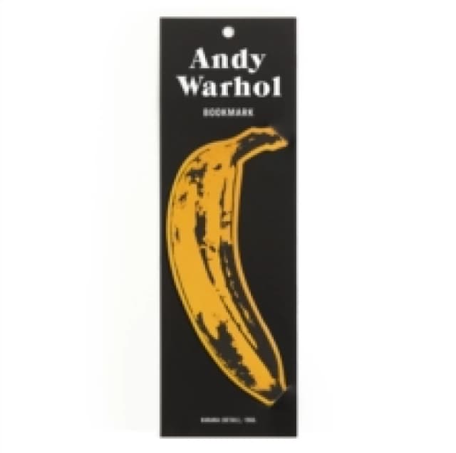Warhol Banana Shaped Bookmark. Paperback. By Galison Books