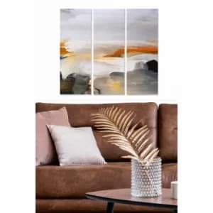 MDF1242693958 Multicolor Decorative MDF Painting (3 Pieces)