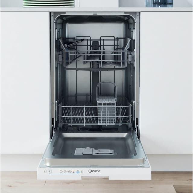 Indesit IN2IE10CS80UK Fully Integrated Slimline Dishwasher