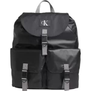 Calvin Klein Jeans Calvin Klein Utility Grid Flap Bag Mens - Black