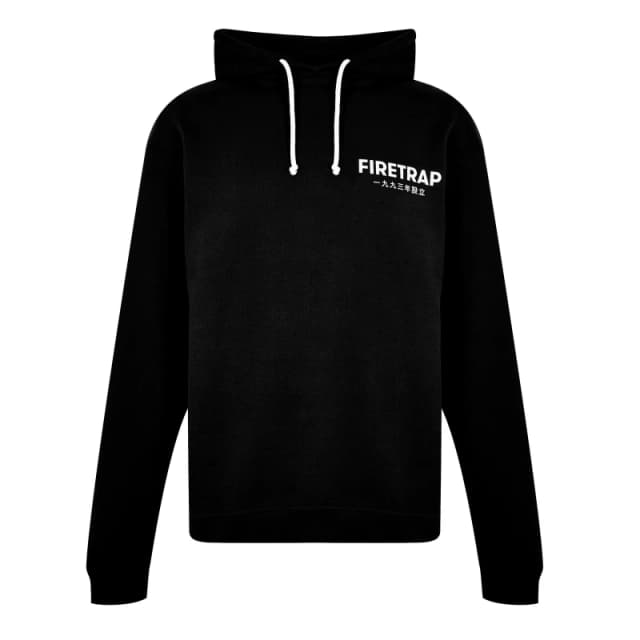 Firetrap OTH Hoodie - Black S