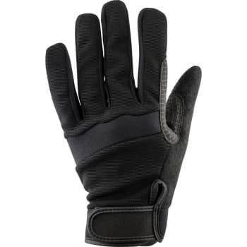 Draper Web Grip Work Gloves Black L