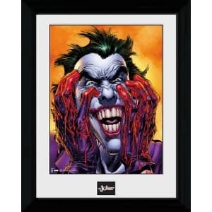 Batman Joker Laugh Framed Print