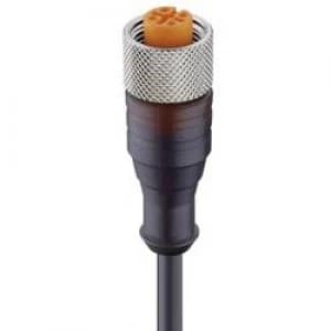 Lumberg Automation 11355 RKT 4 2252 M Actuator Sensor Connection Line M2 Plug in BUSH STRAIGHT Black