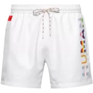 Hugo Praia Swim Shorts - White