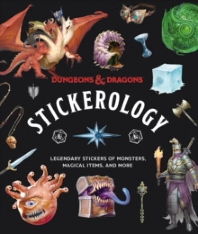 Dungeons & Dragons Stickerology. Stickers. By Official Dungeons Dragons Licensed Books