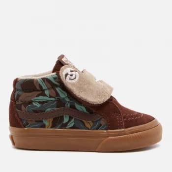 Vans Toddlers Sk8-Mid Sloth Trainers - Potting Soil - UK 4 Baby