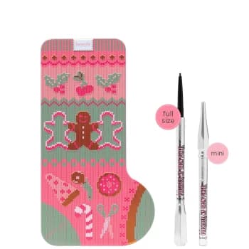 benefit Merry 'N Precise Ultra Fine Eyebrow Pencil Duo (Various Shades) - 3 Warm Light Brown