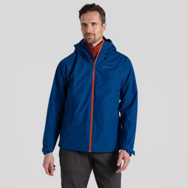 Craghoppers 'Creevey' Aquadry Waterproof Hiking Jacket Blue