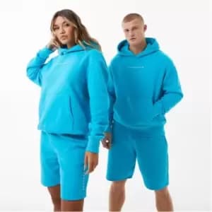 Slazenger ft. Aitch Logo Hoodie - Blue
