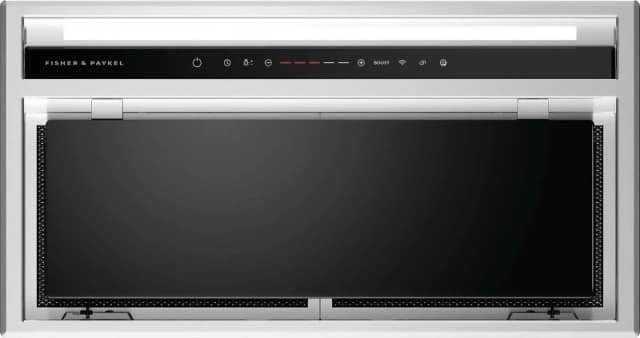 Fisher & Paykel Series 7 Contemporary HP60IHCB4 32cm Canopy Cooker Hood - Stainless Steel / Black