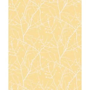 Superfresco Easy Innocence Yellow Decorative Wallpaper - 10m