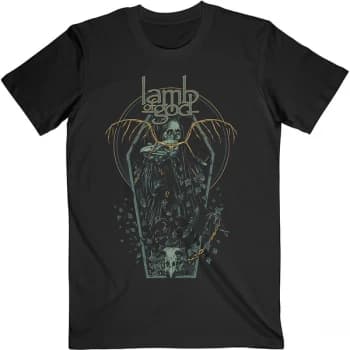 Lamb Of God - Coffin Kopia Unisex Large T-Shirt - Black