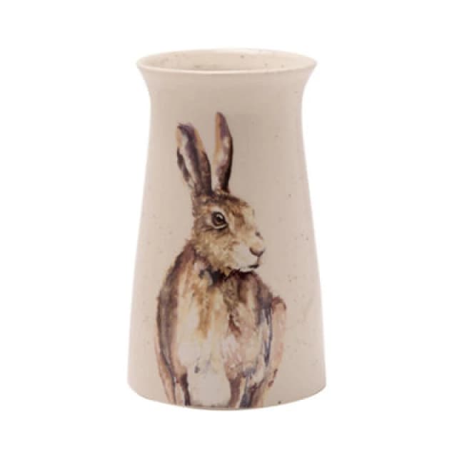 Meg Hawkins Meg Hawkins Small Ceramic Vase - Hare Multi