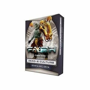 FAITH: The Sci-Fi RPG Second Edition - Tiantang Zero G Culture Gear & NPC Deck