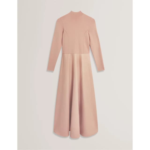 Ted Baker Womens Jumper Dress Taupe female 8 (XS)