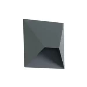 Larissa Iskar Outdoor Sconce Wall Lamp 7W Stainless Steel Dark Grey IP44