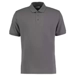 Kustom Kit Mens Klassic Superwash Short Sleeve Polo Shirt (5XL) (Charcoal)