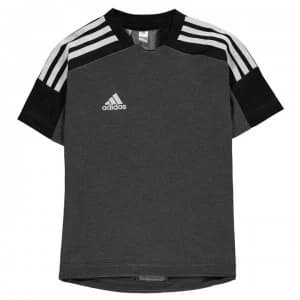 adidas Boys Football Climalite Trofeo + Jersey - Grey