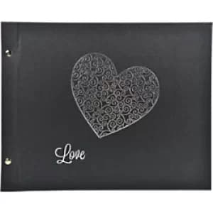 Exacompta Harmony Photo Album 37x29cm, Black, Pack of 1