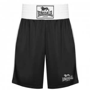 Lonsdale Box Short Mens - Black/White