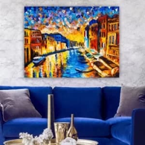 310406681_70100 Multicolor Decorative Canvas Painting