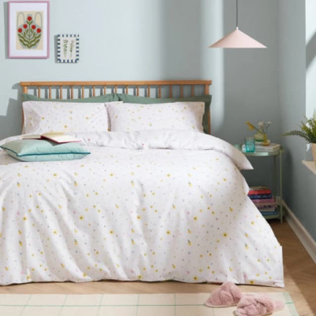 furn. Furn Cottage Garden Reversible Printed Duvet Cover Set