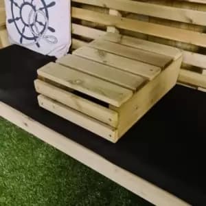 Hawthorn Ergonomic Outdoor Console Table, Wood