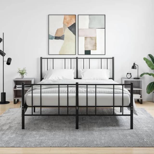 VIDAXL Bedside Cabinets 2 pcs Grey Sonoma 40x30x50cm Engineered Wood Vidaxl 8720845904609