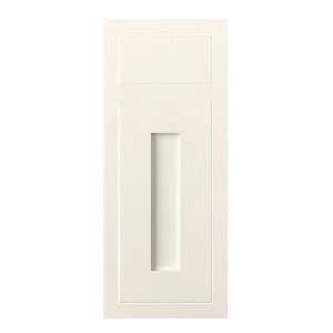 Cooke Lewis Carisbrooke Ivory Framed Drawerline door drawer front W300mm Pack of 1