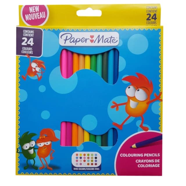 Papermate Buntstifte Kids Colouring Bunt 24er M Blister