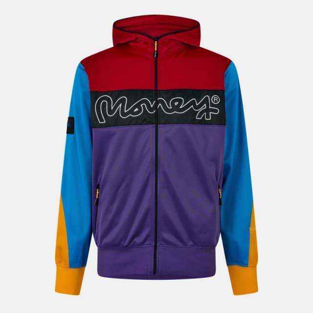 Money Mens Zip Hoodie Multi male X Small