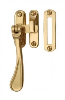 Heritage V1003 Brass Window Fastener Handle 126mm