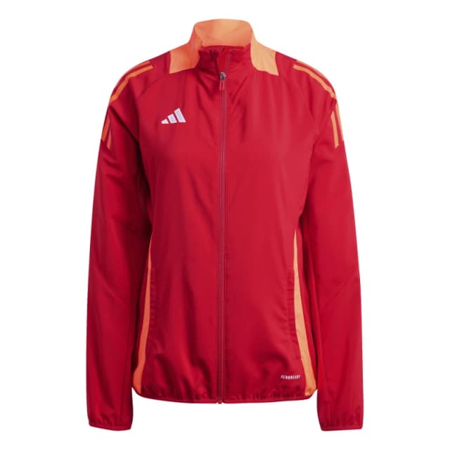 adidas Womens Tiro24 Tracksuit Top Power Red female 6 (XXS)