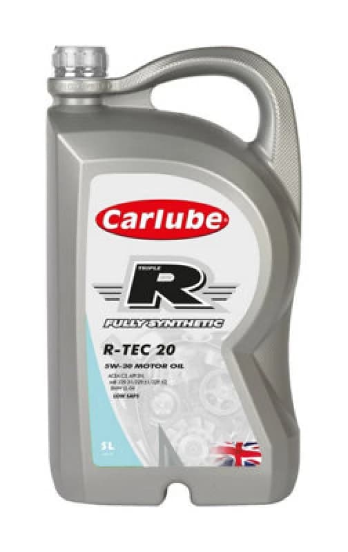 Carlube Engine Oil Triple R 5W30 C3 Plus Fully Synthetic 5 Litres R-Tec 20 5L