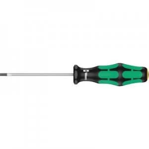 Wera 335 Workshop Slotted screwdriver Blade width 3mm Blade length 80 mm