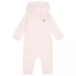 Lyle and Scott Lyle Hooded Romper Bb24 - Pink