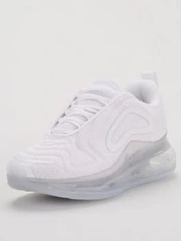 Nike Air Max 720 Junior Trainers - White