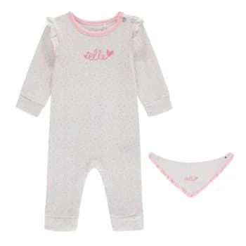 Elle 2 Piece Romper Set - White