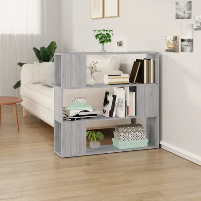 VIDAXL Vidaxl - Book Cabinet/Room Divider Grey Sonoma 100x24x94cm 8720845735708